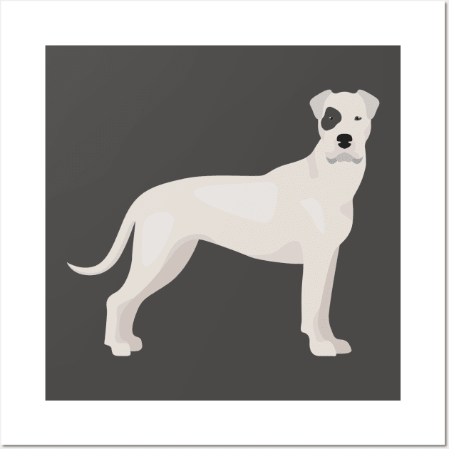 Brazilian Dogo Standing